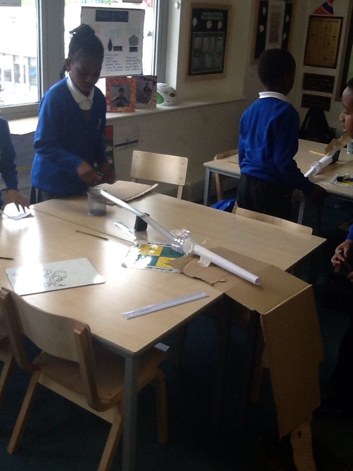 For STEM week Y4 are creating marble runs. Here we are piloting our initial designs <a href="/foxfield/">FoxfieldPrimary</a>