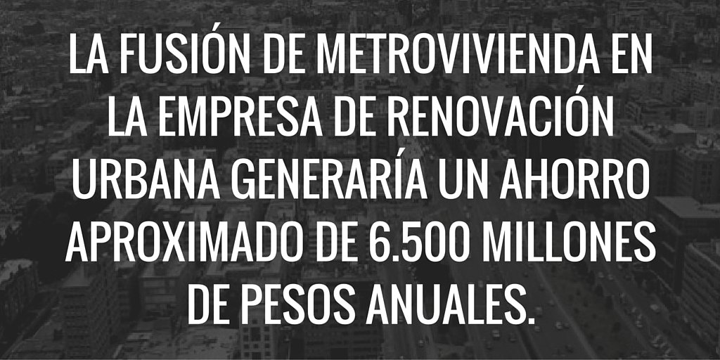 Nace una nueva empresa en Bogotá: Empresa de Renovación y Desarrollo Urbano de Bogotá D.C. 👍🏻