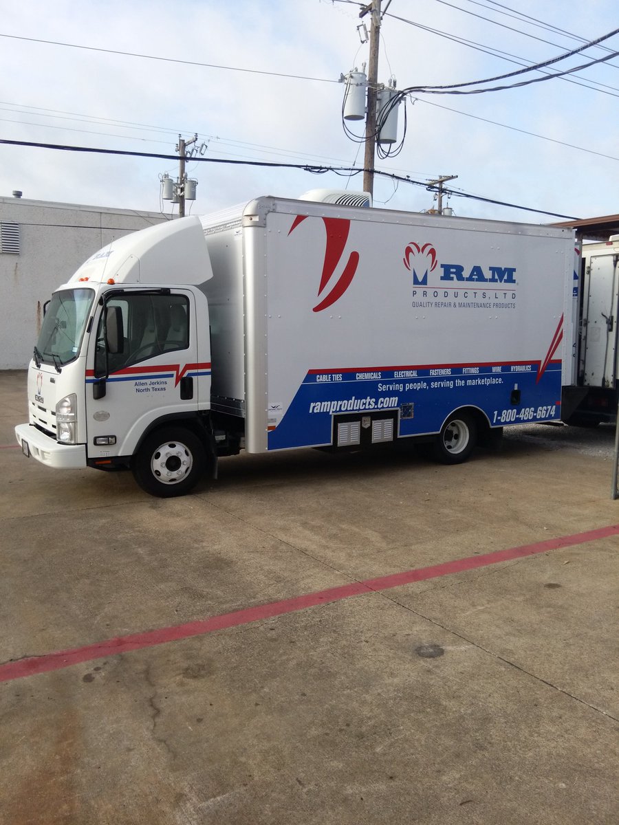 AllenWithRam's tweet image. Not much as exciting as getting a new truck ready for selling on the road- hitting the field in it shortly!