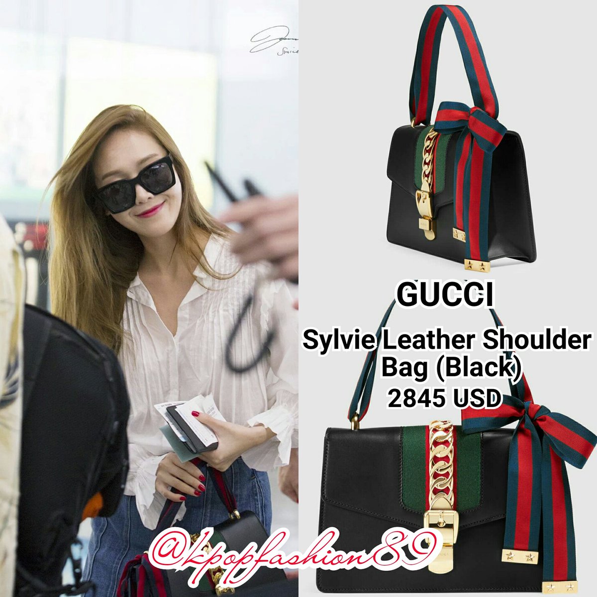 gucci black sylvie bag