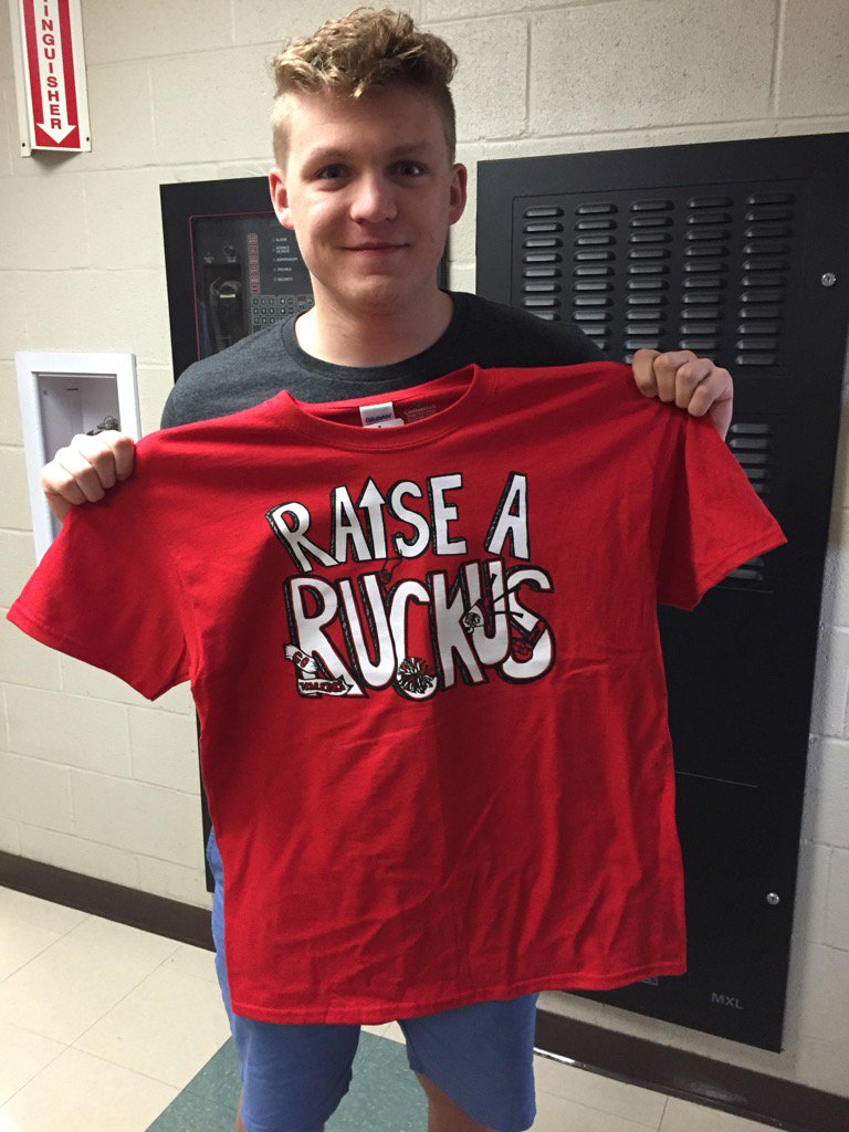 smittyabc123's tweet photo. Matt's on board! #raisearuckus @wamogorhs https://t.co/lhN22tT84t