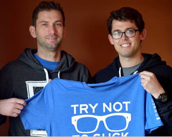 KNSports's tweet photo. Kenoshan @jferro3, left,&his @Cubs shirts have rankled the @Cardinals but why? #KNLeadingOff https://t.co/saDdCieyAi https://t.co/MVX6TQ47LI
