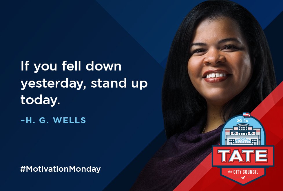 leatateredding's tweet photo. "If you fell down yesterday, stand up today." -H. G. Wells #MotivationMonday #StrongerTogetherRedding https://t.co/lysx88qU0B