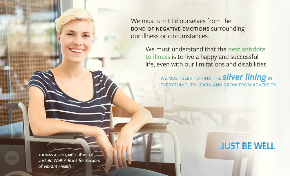 "We must untie ourselves from the bond of negative emotions..."