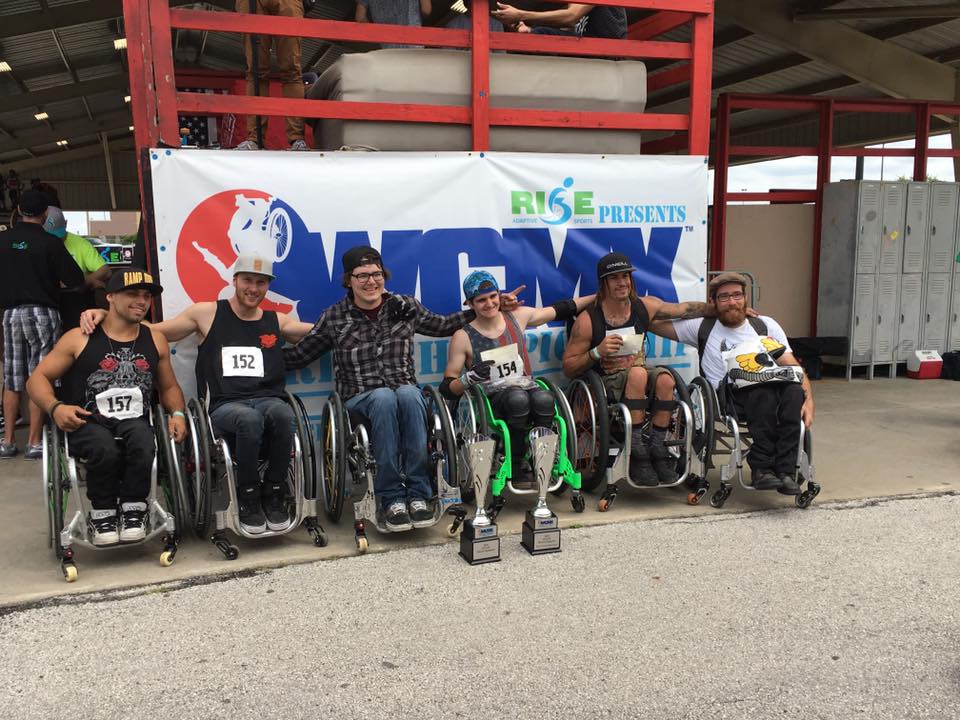RISEAdaptive's tweet photo. The Pro's at #Wcmx2016! @Dat_Lebbe @wcmx4life Jack Harvey Jerry Diaz and 2 more! https://t.co/mRDy0UW3uR