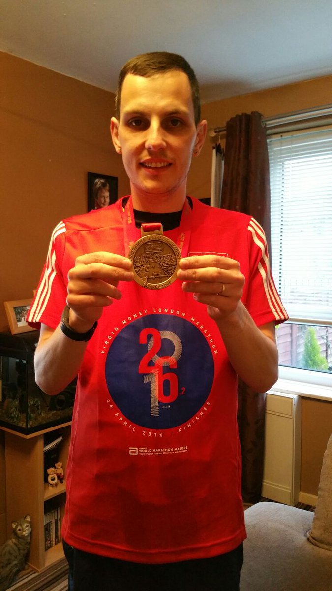 I did it <a href="/LondonMarathon/">TCS London Marathon</a> very happy #proud