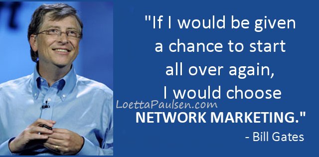 LoettaPaulsen's tweet photo. If your business is not on the internet, then your business will be out of business. #BillGates #Networkmarketing https://t.co/gNhtx3VhlS