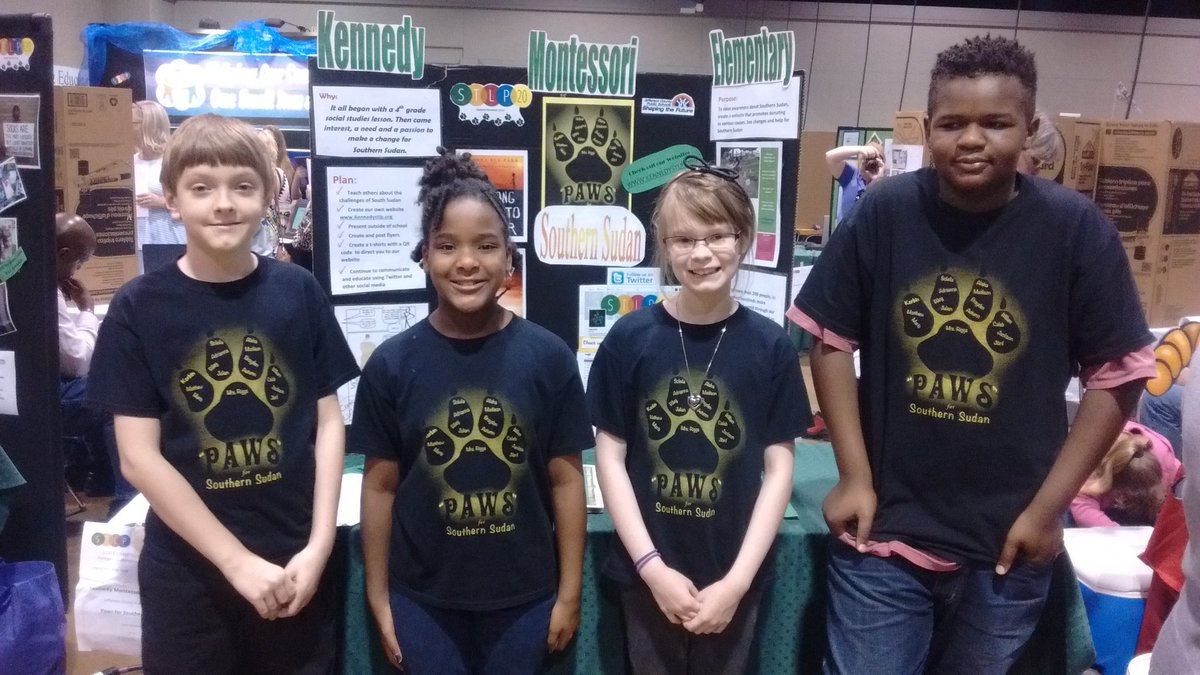 JfkStlp's tweet photo. Our state comp main presenters. We represented JFK and JCPS #STLP16 https://t.co/Eiw0Q8z3mG