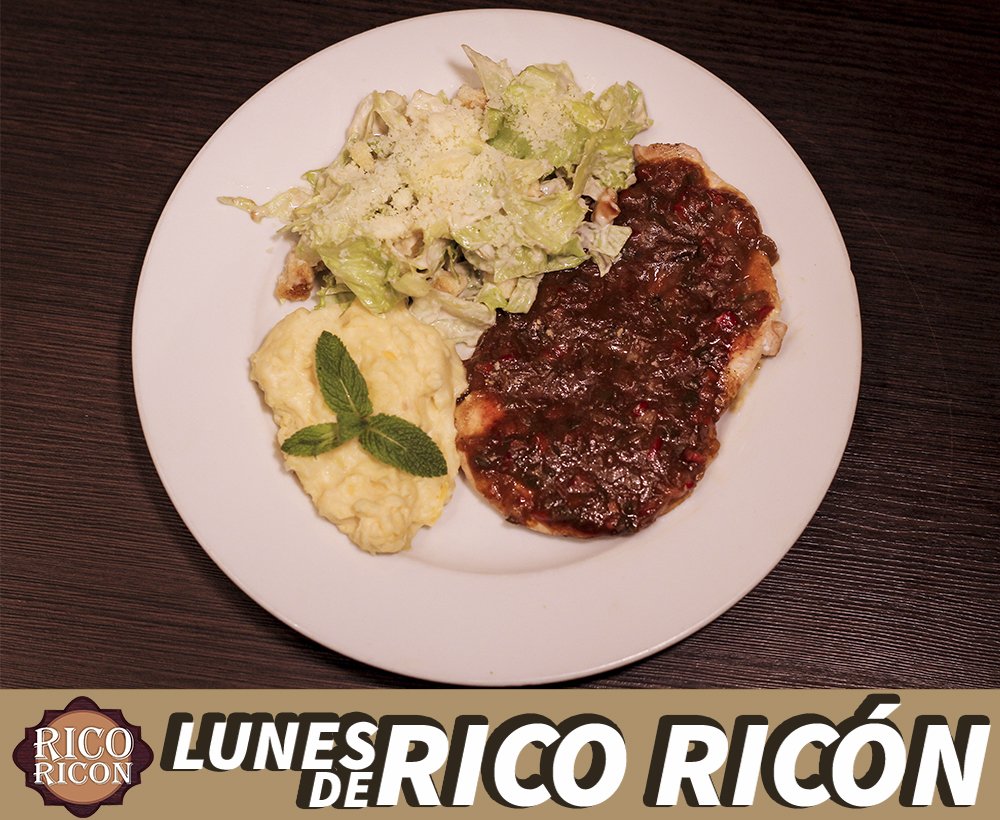 Hoy es lunes de Rico Ricón, ven y disfrútalo ya con los mejores platos, música y ambiente.
