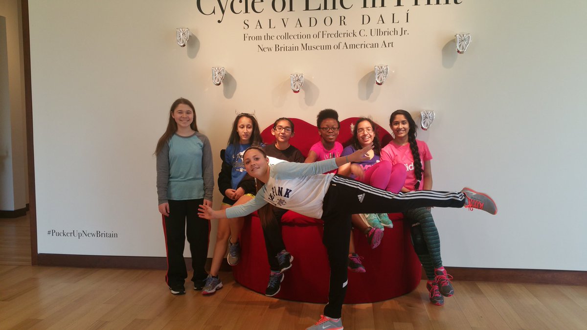 8th grade visited the New Britain Museum of American Art <a href="/NBMAA/">New Britain Museum of American Art</a> for some lessons in mindfulness and identity