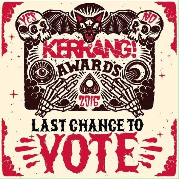 Jamiebower's tweet image. It's the final week to vote for us to win a @KerrangMagazine award! 'Enough' for best track kerrang.com/42349/asking-a…