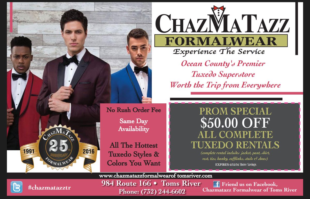 chazmatazztr's tweet image. Looking to stand out at the prom??? Then @chazmatazztr is the store for you!!! #prom2016 #promstyle #promtuxedos