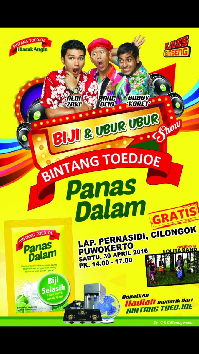 <a href="/TitiOby/">Robi setiawan</a> <a href="/LOLITA_BAND/">LOLITA_BAND</a> <a href="/bobbymaulana/">Bobby Maulana</a> <a href="/kiaflorita/">Kia florita (violet)</a> <a href="/officiall_tuu/">Trio Ubur Ubur</a>