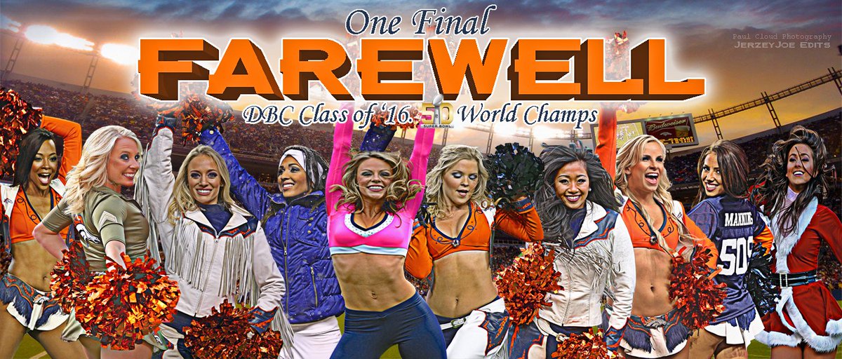 I will miss you all! Thank you! #DBCAlumni (I'm hoping someone can tag Kisa &amp; Patricia in this.) <a href="/BroncosCheer/">Broncos Cheerleaders</a>