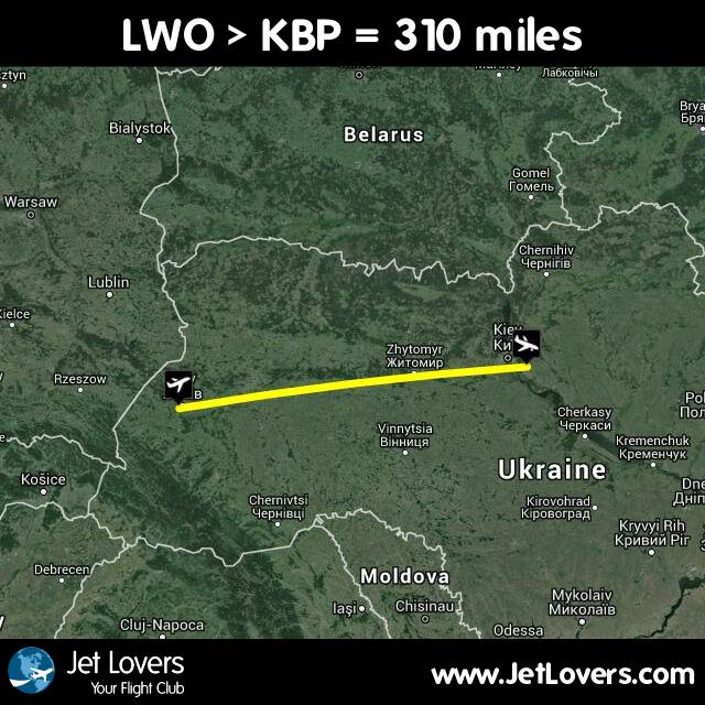 MariaOblasova's tweet photo. My flight #22 on @JetLovers: LWO > KBP - another 310 miles in the air! https://t.co/wwlBhnlPXw https://t.co/WG5ADHn0c5