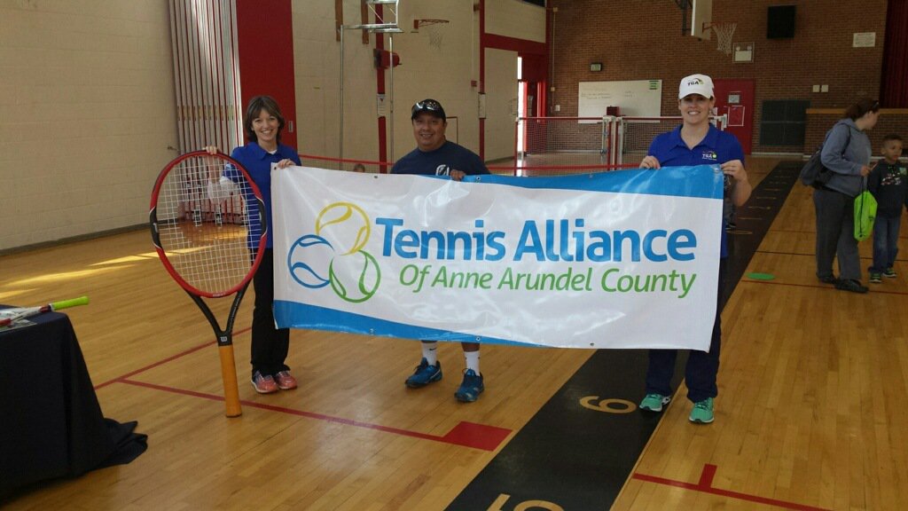 Had a great time at last week's Community Health &amp; Wellness Fair at Corkran Middle School. #AnneArundel #Tennis