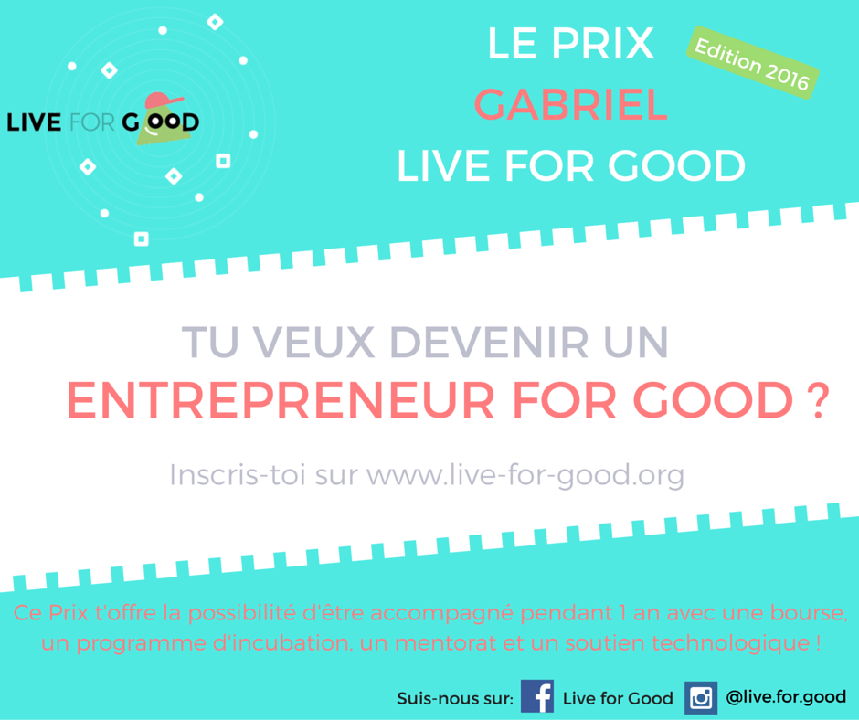 Manu_Incub's tweet image. #CeSoir à @UJML pour #LiveforGood : Lucas de @handi_voyage intervient ! #START2016 #socialentrepreneurs