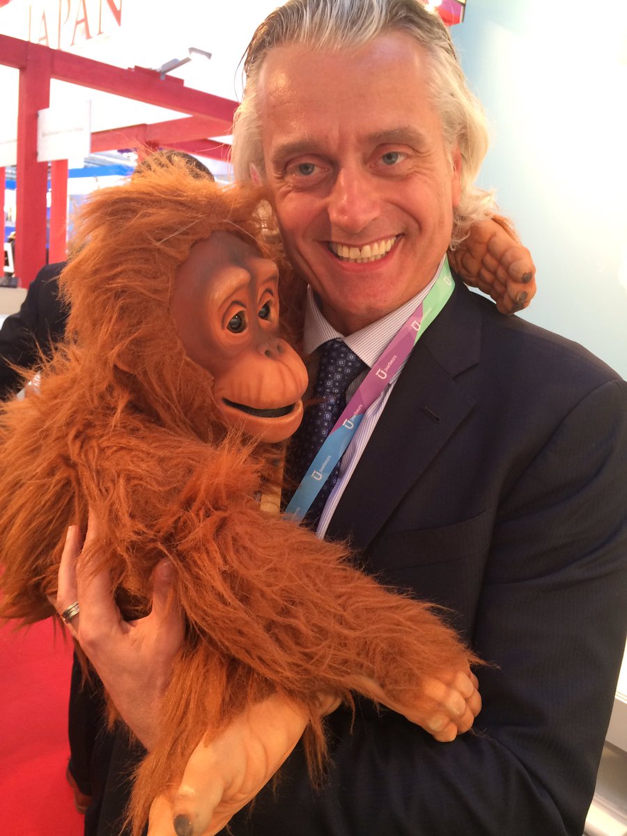 Met Brooke last week at #IMEX16 she is the cutest! #RoadtoSarawak#ICCAWorld