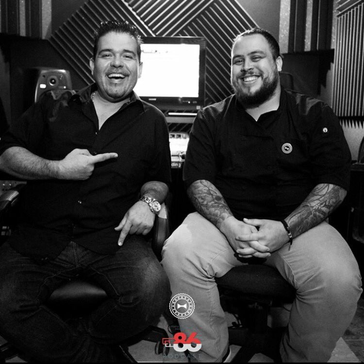 cheftrevino's tweet photo. Thanx to @lamafiapr &amp; #ChefHector great fun ! Great Show Great #PodCast #El86 #ReInventTheNegroni ? Really ? #Cheers https://t.co/6UWZkBTBxA