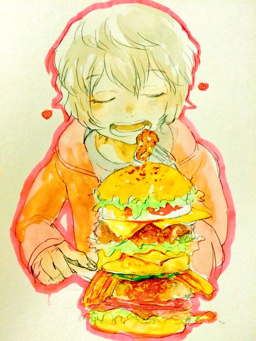 ハンバーガーのtwitterイラスト検索結果 古い順