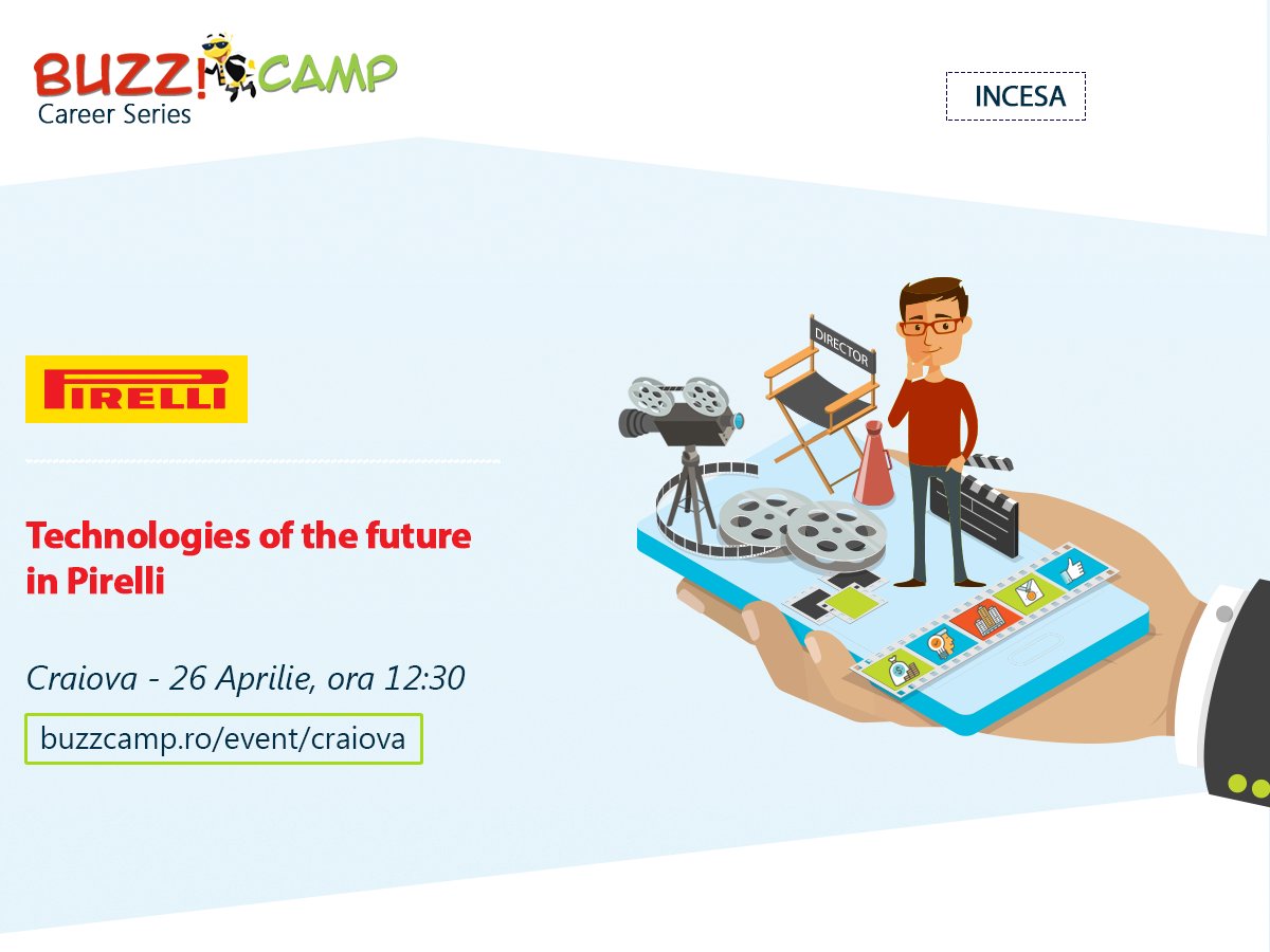 Echipa #Pirelli vine la BuzzCamp să te inspire! Înscrie-te acum! buzzcamp.ro/event/craiova/…