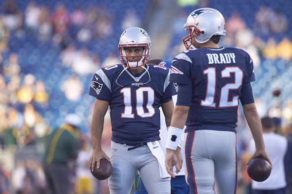 Jimmy Garoppolo, start warming up. Here are the four games Tom Brady will miss...

W1: at AZ
W2: MIA
W3: HOU
W4: BUF