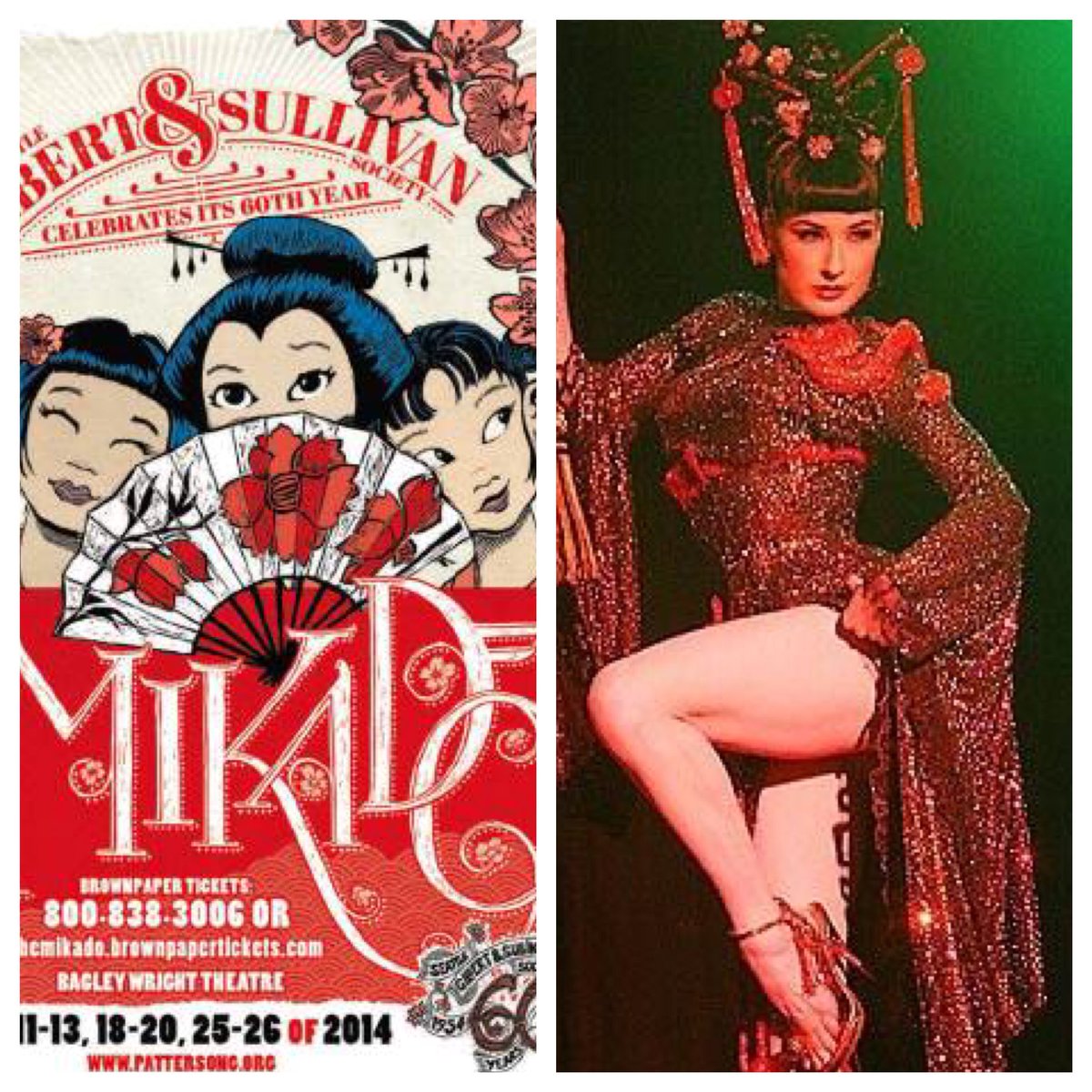 JoJoStiletto's tweet photo. our outrage of racist stereotypes in Seattle is only for hometown productions. Dita gets a pass, @seattletimes ? https://t.co/KrWywdau62