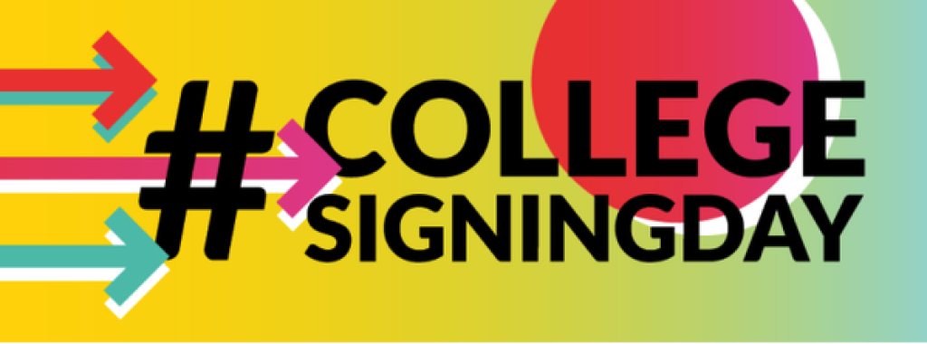 PSESD's tweet photo. Tomorrow is #CollegeSigningDay! Get the toolkit &amp; prepare students to #ReachHigher! https://t.co/MfzJdLivzX #WAedu https://t.co/ZNbWahe6CT