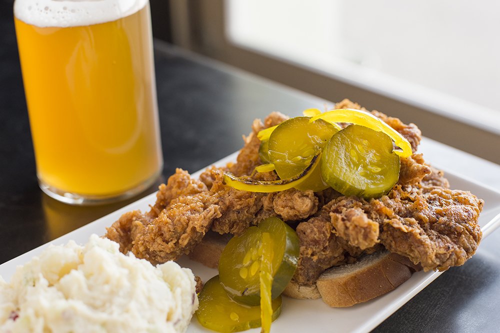 PVDMonthly's tweet photo. It's always time for fried chicken. Especially one drenched in hot sauce #TheSlowRhode https://t.co/Zlm1how3oB https://t.co/9NkT9eGiWu