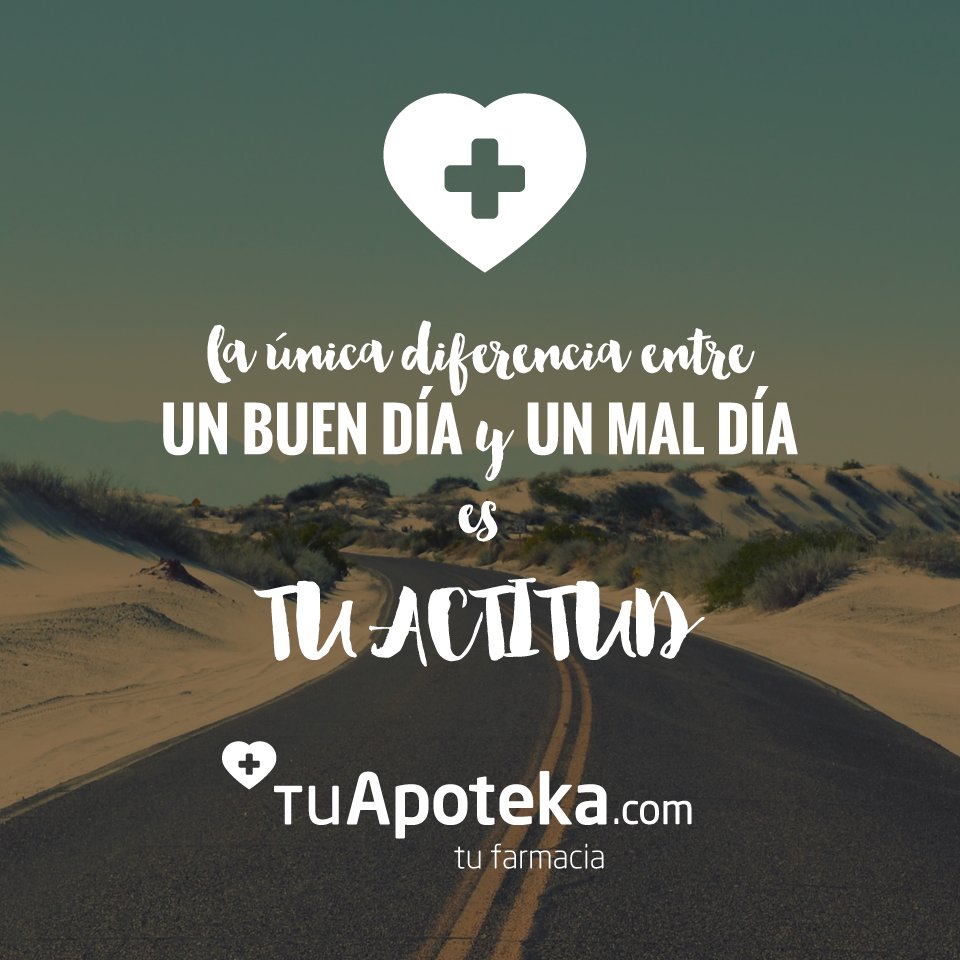 tuApoteka's tweet photo. #Felizlunes amigos!!! A comerse la semana!!!! #salud #motivación https://t.co/svF2CCueCD