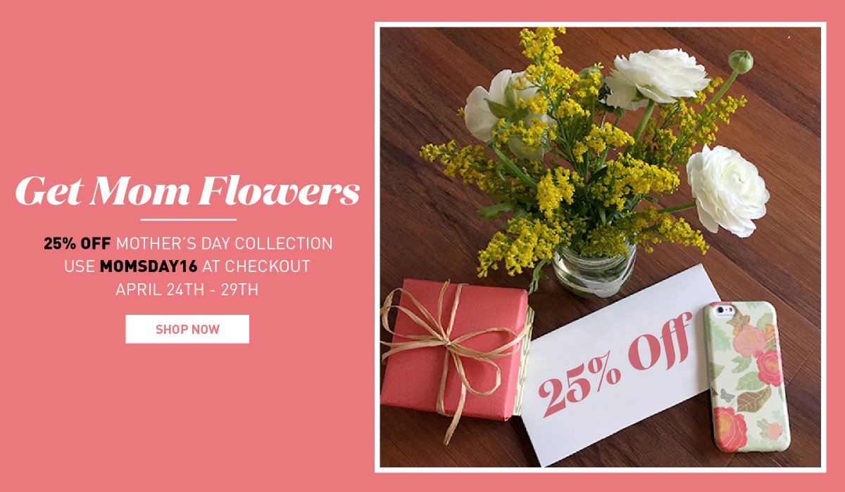 agent18's tweet image. Find the perfect Mother's Day gift🎁 Shop our Mother's Day collection &amp;amp; save 25% off with code MOMSDAY16 at checkout!