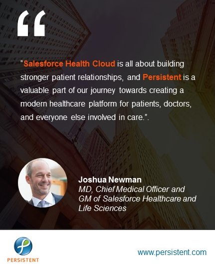 Persistentsys's tweet photo. .@Persistentsys joined hands w/ @Salesforce as Health Cloud launch partner in #Q4FY16 #PersistentResults https://t.co/jGqWwnT9Hl