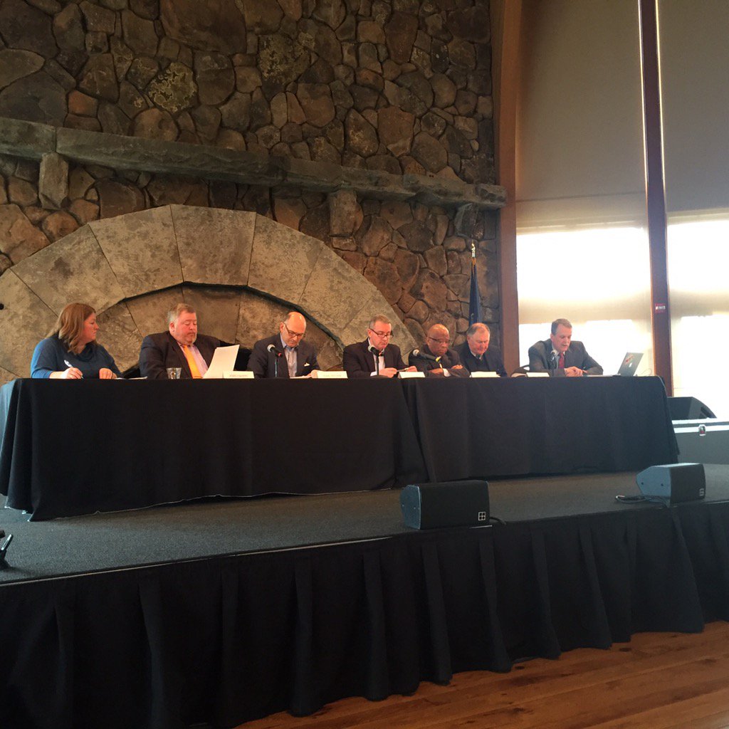 NYS Gaming Commission meeting at Bethel Woods. Thrilled to hear that @MONTREIGN is making huge progress.