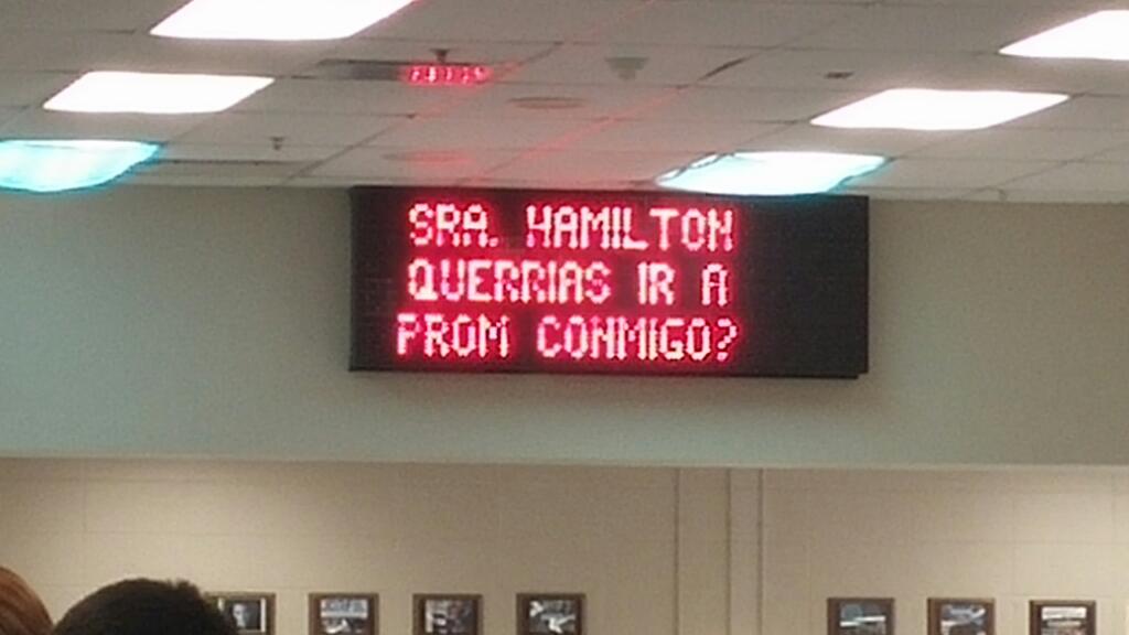 lzhsprom2016's tweet image. Whether a big promposal like the Hamiltons or something small
Come get your prom tickets before we sell them all