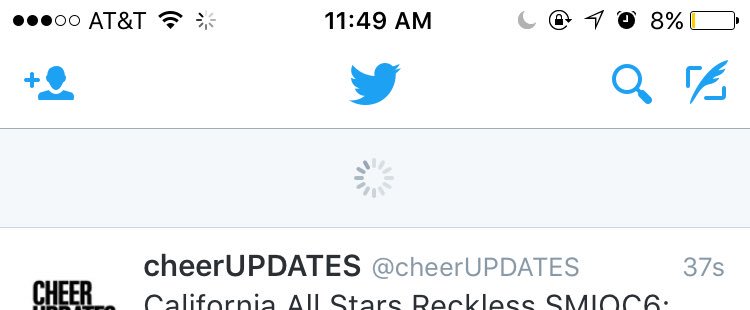 freaking out.