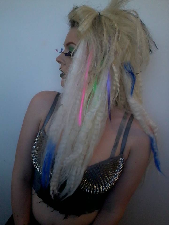 NoniWoods's tweet photo. My punk look for a hair competition today!
#stargazerlashes #punk #brightmakeup #neoncolours https://t.co/vFwI1Q6jEW
