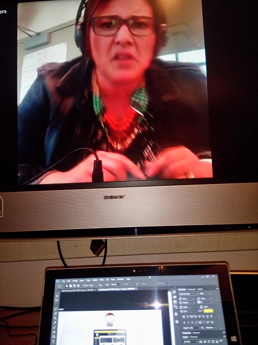 awolstenholme's tweet photo. Doing work while watching @jisforjoelle watching game of thrones on @1023nowradio may be my new favorite thing... 😂 https://t.co/AoLO0miFMJ