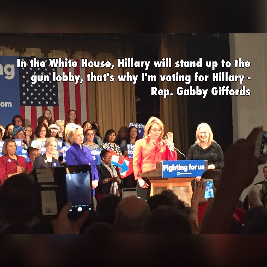 healthymd's tweet photo. Thank you @GabbyGiffords #barrierbreakers2016 #ImWithHer #CTPrimary #HillaryforCT #Hillary4CT #GOTV #VoteHillary https://t.co/jTlB9fSPf2