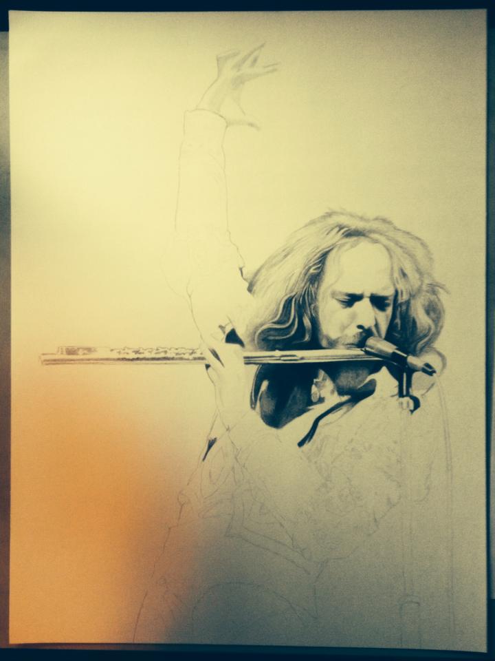SA_McKay's tweet photo. Ian Anderson of Jethro Tull artwork https://t.co/snyVzcU4mi https://t.co/JnnoZYZkOU