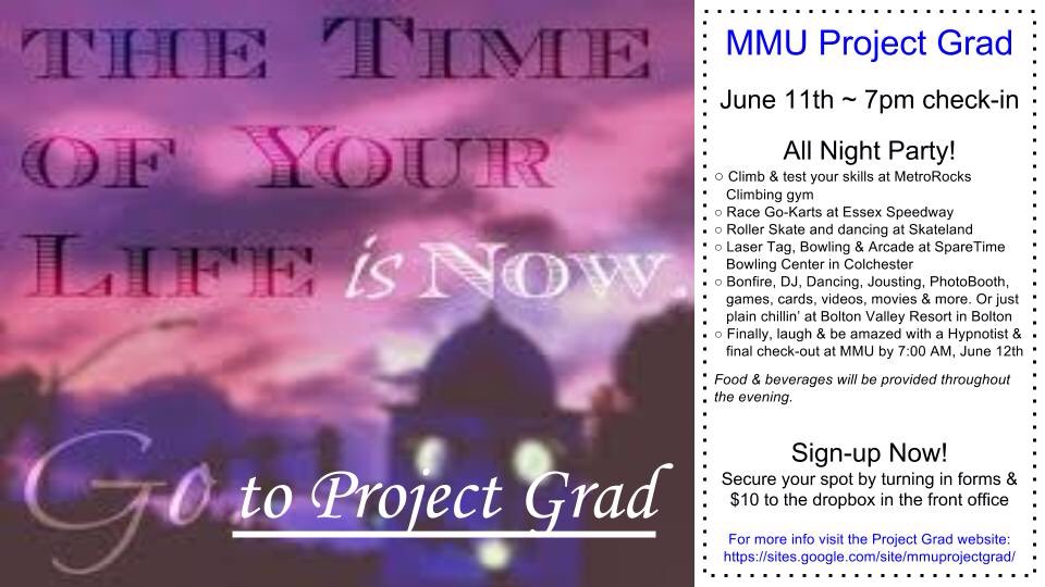 MMU_ProjectGrad's tweet image. Secure your spot and sign up now! #classof2016 #projectgrad #cougarnation
