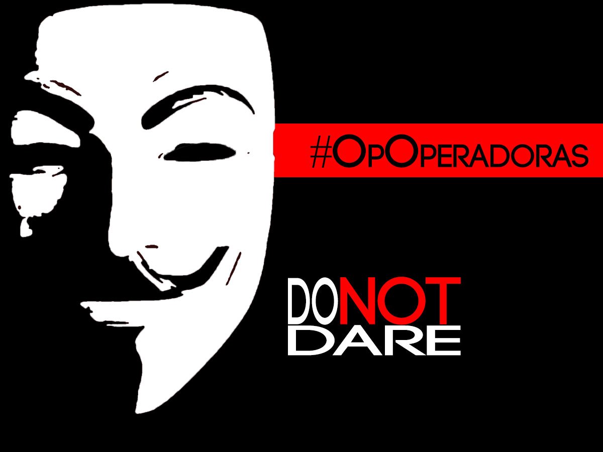 AnonBRNews's tweet image. #OpOperadoras is about brazilian's network operators seeking to impose internet limits. It's NOT a false flag.