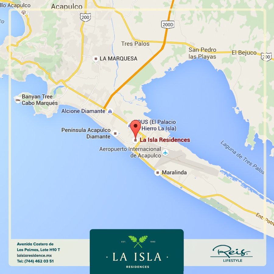 laislacapulco's tweet photo. #LaIslaResidence se encuentra a un lado del aeropuerto, a unos metros de la Autopista del sol. https://t.co/vVEH3xODji