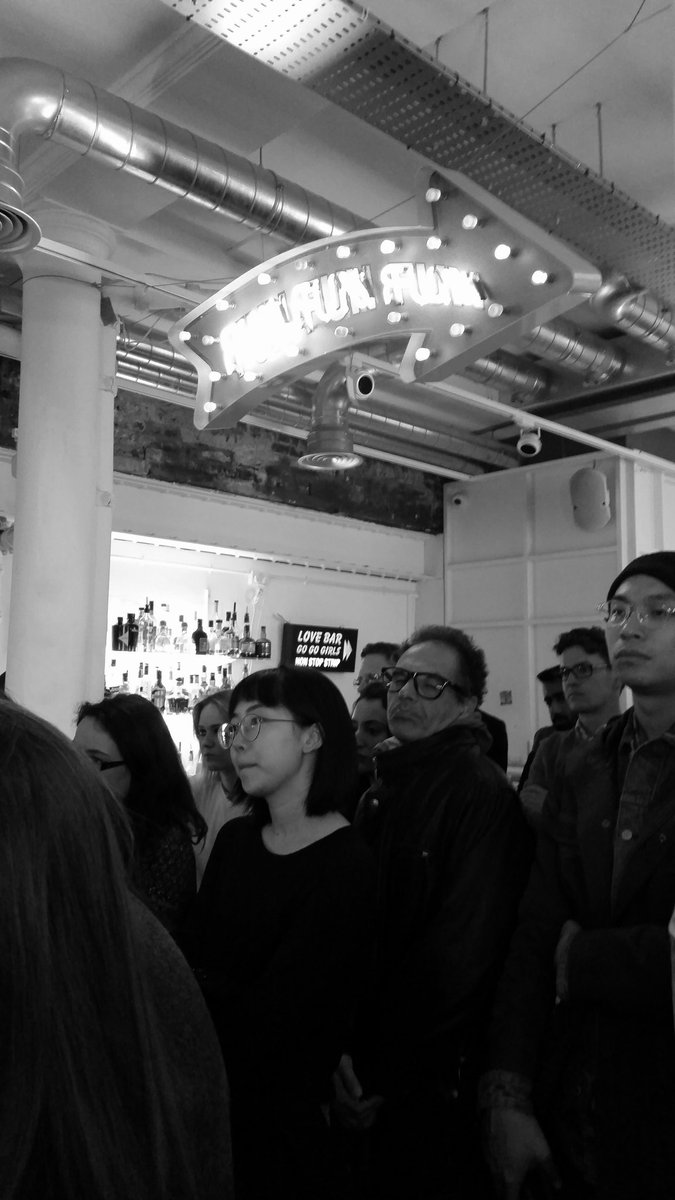 #vfsalon #projectoscar learning about new lifeism from .<a href="/OronCatts/">Oron Catts</a>