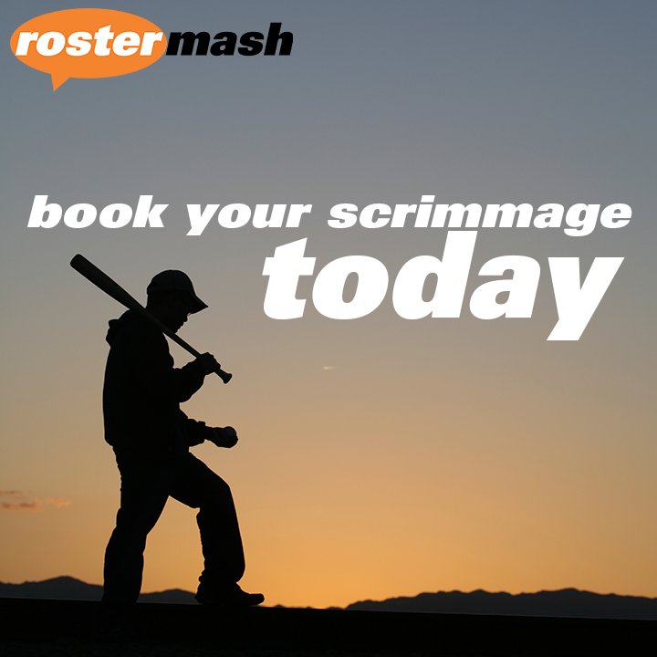 rostermash's tweet photo. Schedule a scrimmage right now. https://t.co/wmZjY8y6z2 #Baseball #softball #coach https://t.co/cLBoY4wWWG