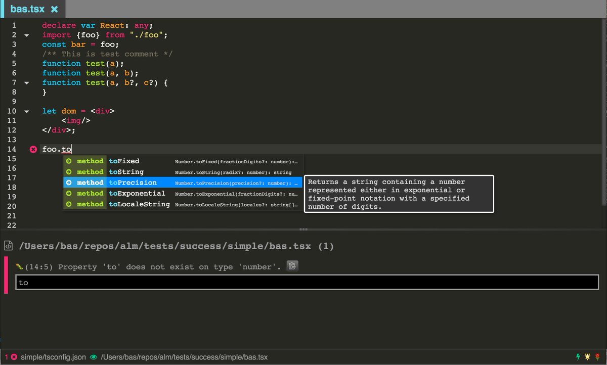poweredbyaltnet's tweet image. The best #TypeScript experience should be a single npm install away. alm.tools #typescriptlang