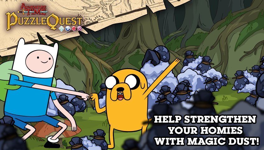Adventure Time Puzzle Quest tweet media