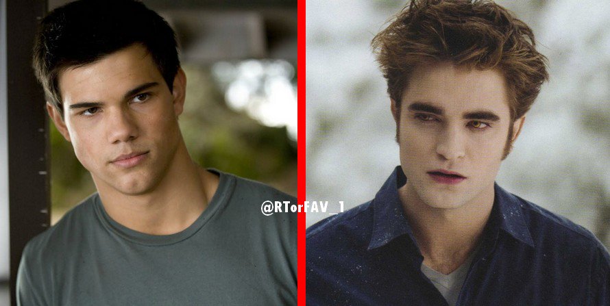 RTorFAV_1's tweet photo. REQUESTED 
RT for Jacob Black          
LIKE for Edward Cullen https://t.co/IPR28JOt5I
