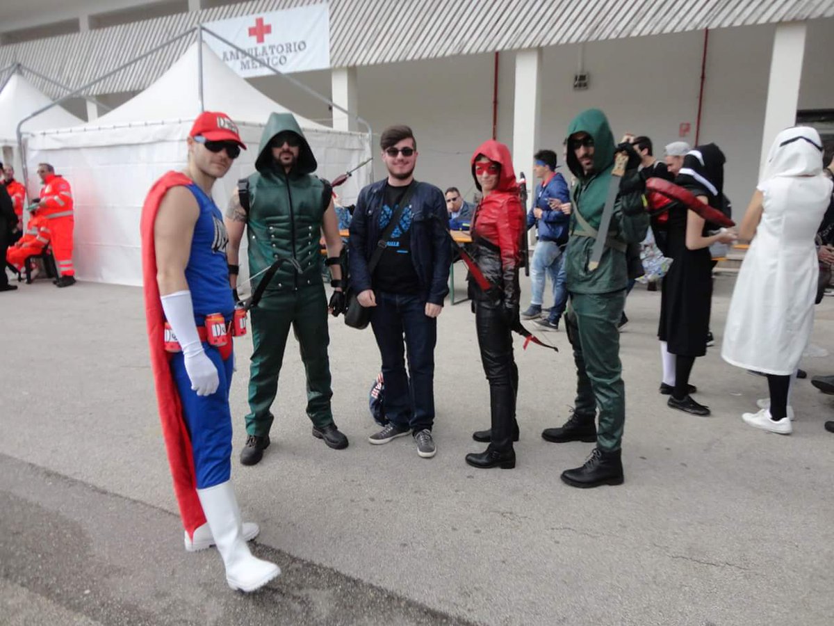 TomMagliocca's tweet photo. #SuperDuff #Arrow #Speedy @CW_Arrow #Comicon2016 #ComiconNapoli2016 #Comicon https://t.co/BGpgMEGBHd