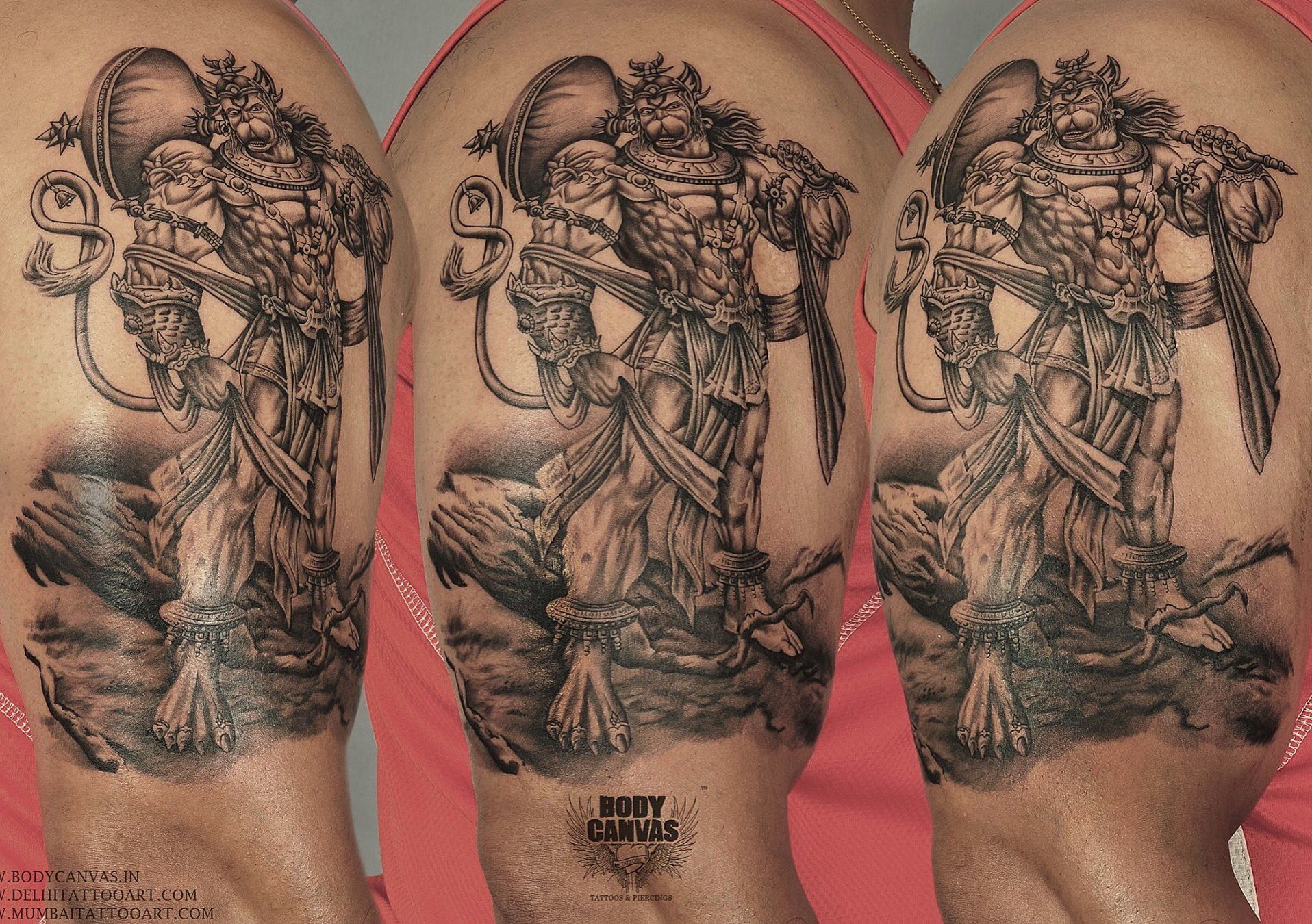 yadayada #mahabharat #hindu #tattoostyle #temple #tattoo @its_pritam__3946  @akshay_jadhav_7066 | Instagram