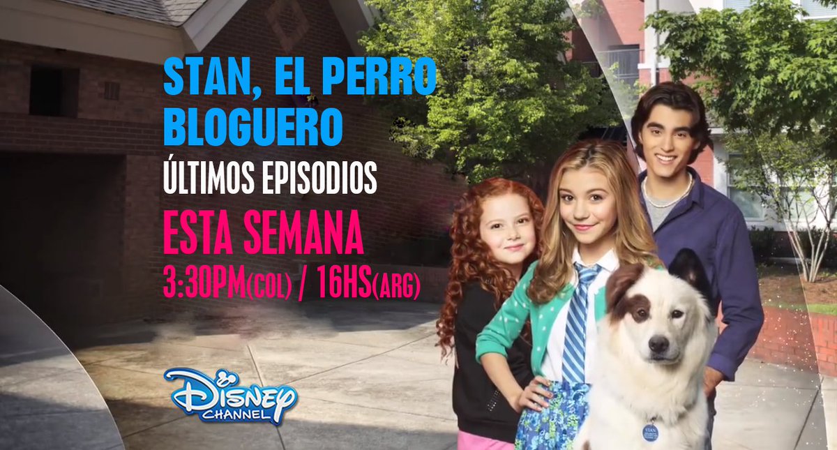mydisneylatino's tweet photo. Toda la semana no te pierdas los ¡últimos episodios de #StanElPerroBloguero en #DisneyChannel!😱😭 https://t.co/PWFg36OX08